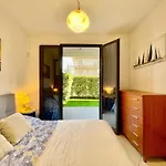 400m Dal Mare Giardino - Wifi - A/c - Posto Auto דירה *