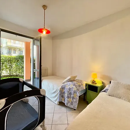 400m Dal Mare Giardino - Wifi - A/c - Posto Auto لوانو