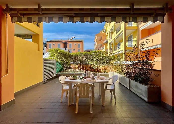 Apartment 400m Dal Mare Giardino - Wifi - A/c - Posto Auto