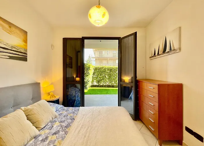 400m Dal Mare Giardino - Wifi - A/c - Posto Auto Apartamento *